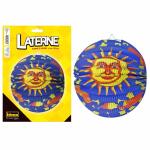 Idena Lampion Sonne/Mond  D26cm FSC-Mix