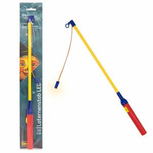 Idena Laternenstab 39cm  LED 2x 1,5V Batterie, 2x AA Batterien 1,5 V erforderlich, nicht enthalten
