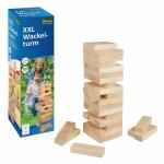 Idena XXL Wackelturm  54 Teile Holz FSC100%, 54x15x15 cm,...