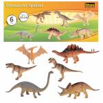 Idena Spielfiguren-Set  Dinosaurier 15cm 6teilig,...