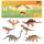 Idena Spielfiguren-Set  Dinosaurier 15cm 6teilig, Dinosaurierset groß
