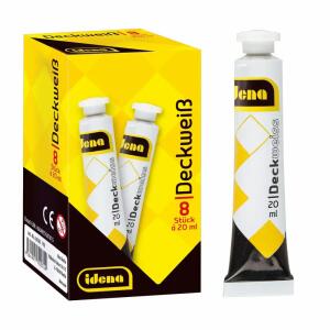 Idena Deckweiß 20ml  in Tube