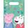 Partytüten Peppa Pig 6er