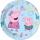 Pappteller 23cm FSC-Mix  8er Peppa Pig, Procos