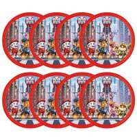 Pappteller 23cm FSC-Mix  8er Paw Patrol The Movie, Procos