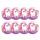 Pappteller Einhorn D23cm  8er FSC-Mix, Procos