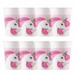 Pappbecher Einhorn 8er  FSC-Mix, Procos