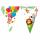 Flaggenbanner Jungle 9er  FSC-Mix, Procos