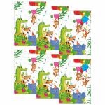 Partytüten Jungle 6er  17x30cm, Procos