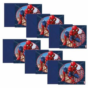 Einladungskarte Marvel  Spiderman 6er FSC-Mix, mit Umschlag,, Procos