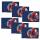 Einladungskarte Marvel  Spiderman 6er FSC-Mix, mit Umschlag,, Procos