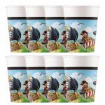 Pappbecher Piraten 8er  FSC-Mix, Procos