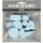 Moosgummi-Stempel  15-30mm 12er Set, 12 geometrischen Formen, Creativ Company