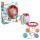 Hape Badespielzeug  Elefanten-Basketballkorb, Badespaß mit dem Elefanten-Basketballkorb mit Saugnapf und, 4 Bällen, ab 18 Monaten,, Toynamics