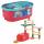 Hape Kugelbahn Quadrilla  Baukasten Behälter-Set, ab 4 Jahren,, Toynamics