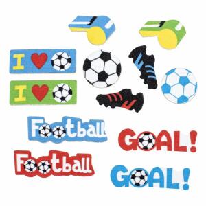 Sticker Fußball  Moosgummi, Glorex