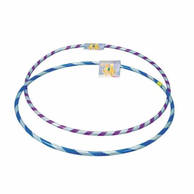 Hula-Hoop Ø ca. 80cm  Glittereffekt Lila/Blau