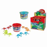 Frosch-Hüpfspiel 2fach  sortiert, mit Fingerdruck...