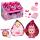 Cry Babies Puppe Magic  Tears Pink Edition, 9 verschiedene Charaktere einer davon in pink gekleidet,, jeweils mit 6 Accessoires, mit Fläschchen zum Beruhigen,, drückt man auf den Bauch des Püppchens, werden pinke, Kullertränen geweint, ab 3 Jahren, IMC TO