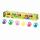 Fingerfarben 6x 120ml  je 1x Fingerfarbe rosa, rot, lila, hellblau, grün,, SES