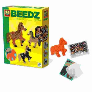 Bügelperlen-Set BEEDZ  Pferd 1200er, SES