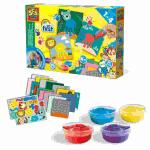 My first Fingerfarbe  Handabdruck Tiere, 1x Fingerfarbe...