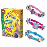 Schmuckarmbänder  3 bunte Plastikarmbänder, 18...