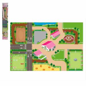 Spielteppich Reitschule  XXL 100x150cm, ab 3 Jahren,, Van Manen