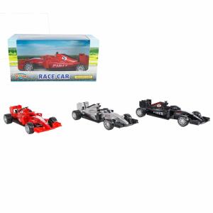 Formel Rennwagen 13cm  3fach sortiert, mit Freilauf, ab 3 Jahren,, Van Manen