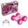Carrera Mini Turnator RC  Pink 2,4GHz, bis zu 6km/h schnell, 15 Minuten Fahrzeit, wiederaufladbare, Batterien 2x AAA im Lieferumfang enthalten,, Spritzwassergeschützt,, ab 6 Jahren,