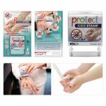 Handwaschstempel  Protect Kids Stamp, Anwendung: morgens...
