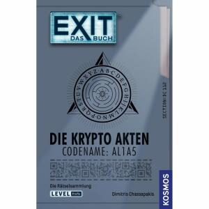 EXIT Das Buch - Die  Krypto Akten, Codename: AL1A5,, Jugendbuch von Dimitris Chassapakis,, 128 Seiten, ab 14 Jahren,, KOSMOS