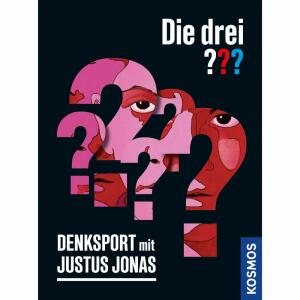 Die drei ??? Denksport  mit Justus Jonas, Rätselbuch von Nina Schiefelbein,, 77 Seiten, ab 10 Jahren,, KOSMOS