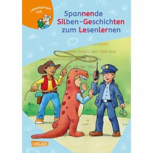 Lesemaus Spannende  Silben-Geschichten. . .,  " LESEMAUS zum Lesenlernen Sammelbände: Spannende Silben-, Geschichten zum Lesenlernen ",, Erstleserbuch von Imke Rudel, Christa Holtei, Petra Wiese,, illustriert von Johann Brandstetter, Astrid Vohwinkel, Jör