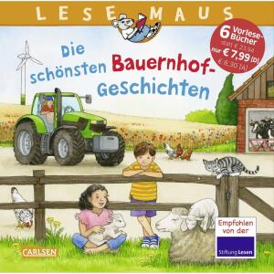 LESEMAUS Die schönsten  Bauernhof Geschichten,  " LESEMAUS Sonderbände: Die schönsten Bauernhof -, Geschichten ",, Bilderbuch von Alexander Steffensmeier, Monika Wittmann,, Sabine Choinski, illustriert von Anne Ebert, Jule Johansen,, Ralf Blutschkow, Susa