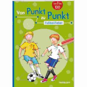 Von Punkt zu Punkt  Fußballfieber, Von Punkt zu Punkt Fußballfieber, von Corinna Beurenmeister, illustriert von Corinna Beurenmeister, 32 Seiten, ab 7 Jahren,