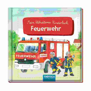 Mein klitzekleines  Kinderbuch Feuerwehr, 11 x 11 cm, 32 Seiten, mit zusätzlichen Aufgaben,, Trötsch