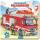 Puzzlebuch Feuerwehr  4 Puzzle, 15 x 15 cm, 10 Seiten, mit Wissensfragen und Rätseln,, Trötsch