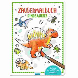 Zaubermalbuch Dinosaurier  20 x 27 cm, 16 Seiten,, Trötsch