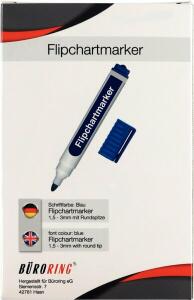 Büroring Flipchart Marker blau