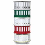 Ordner-Drehsäule 6 Etagen bis z
