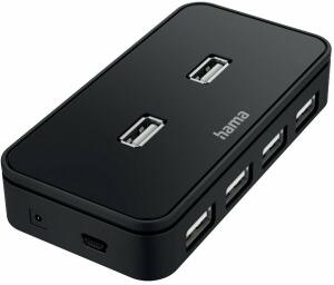 USB-Hub, 7 Ports, USB 2.0, 480