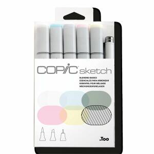 Layoutmarker Copic Sketch 6er S