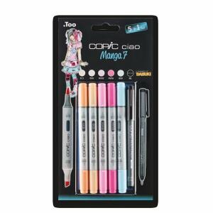 Marker Copic Ciao 5+1 Set Manga