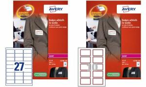 AVERY Badges adhésifs, 80 x 50