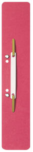 LEITZ Heftstreifen, 60 x 305 mm, Ma nilakarton, rot (80370025)