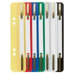 LEITZ Heftstreifen, 35 x 158 mm, PP -Folie, farbig...