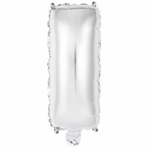 mini 34cm silber, Amscan