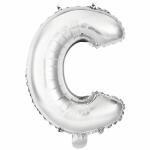 mini 34cm silber, Amscan