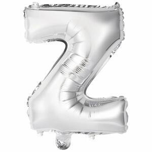 mini 34cm silber, Amscan